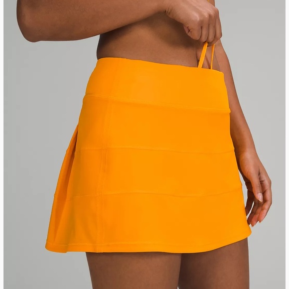 Lululemon Pace Rival Skirt Tall * Clementine - Picture 5 of 10